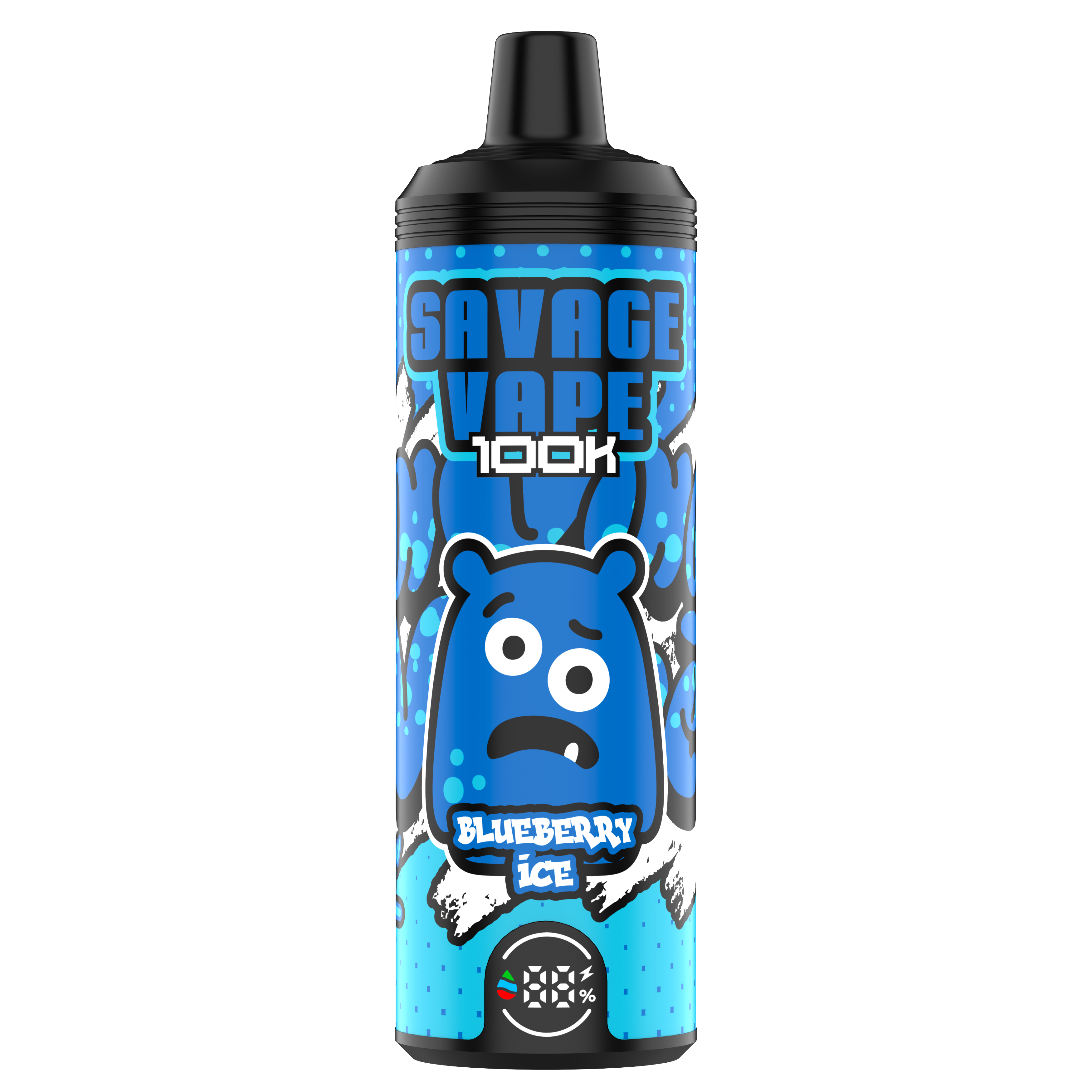 Склад ЕС Оригинальный Savage Vape Mtl 100000 Puff 80000 65000 Электронная сигарета Vaper Dual Sete Coil 50 мл E-жидко