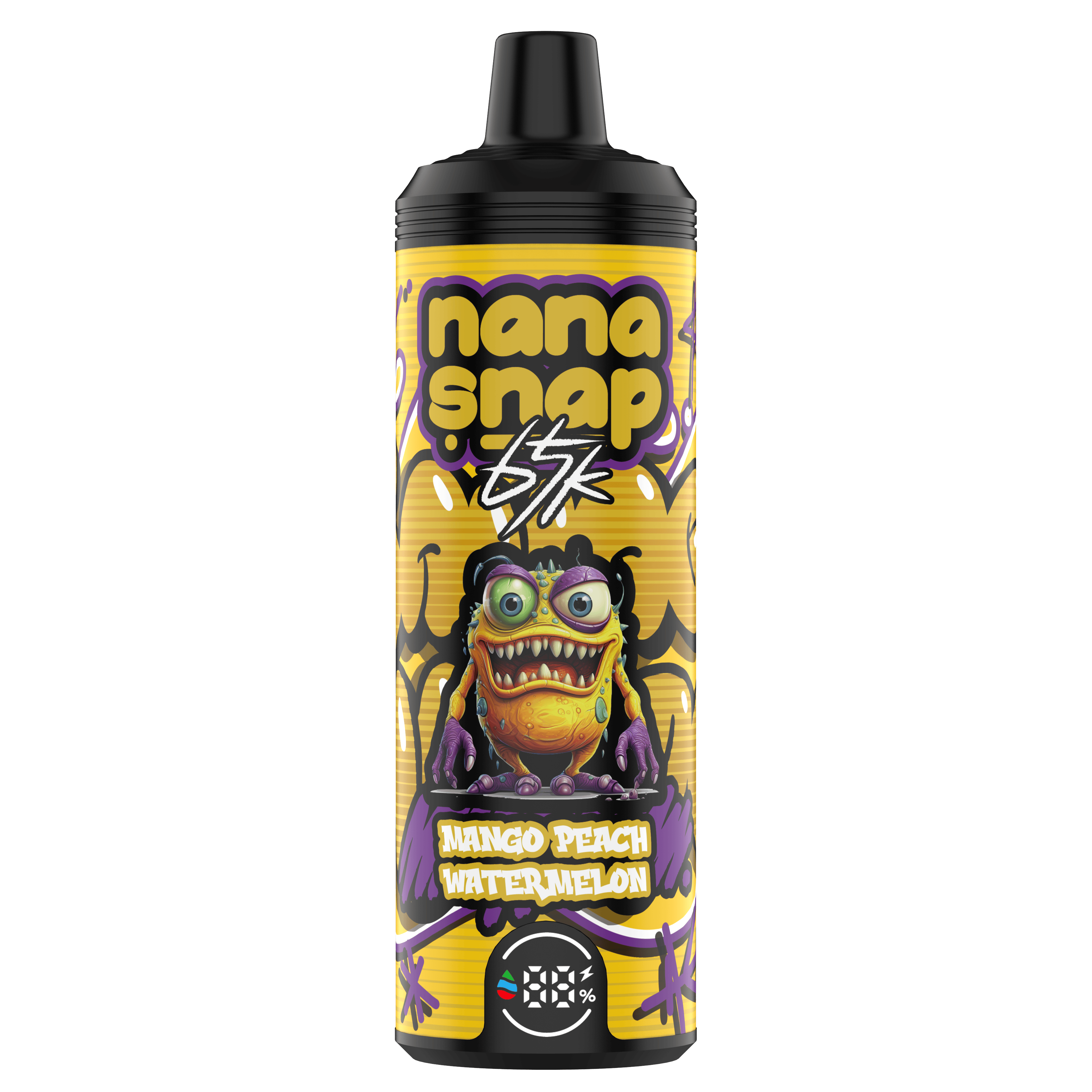 Высококачественный Nanasnap Shisha 65000 Puff 60000 50000 E Сигаретный карманный кальян DTL Vaper 40ml E-Liquid Dual Sote Coil Eu Склад Одноразовый вейп 65K 60K 50K-манго персик арбуз