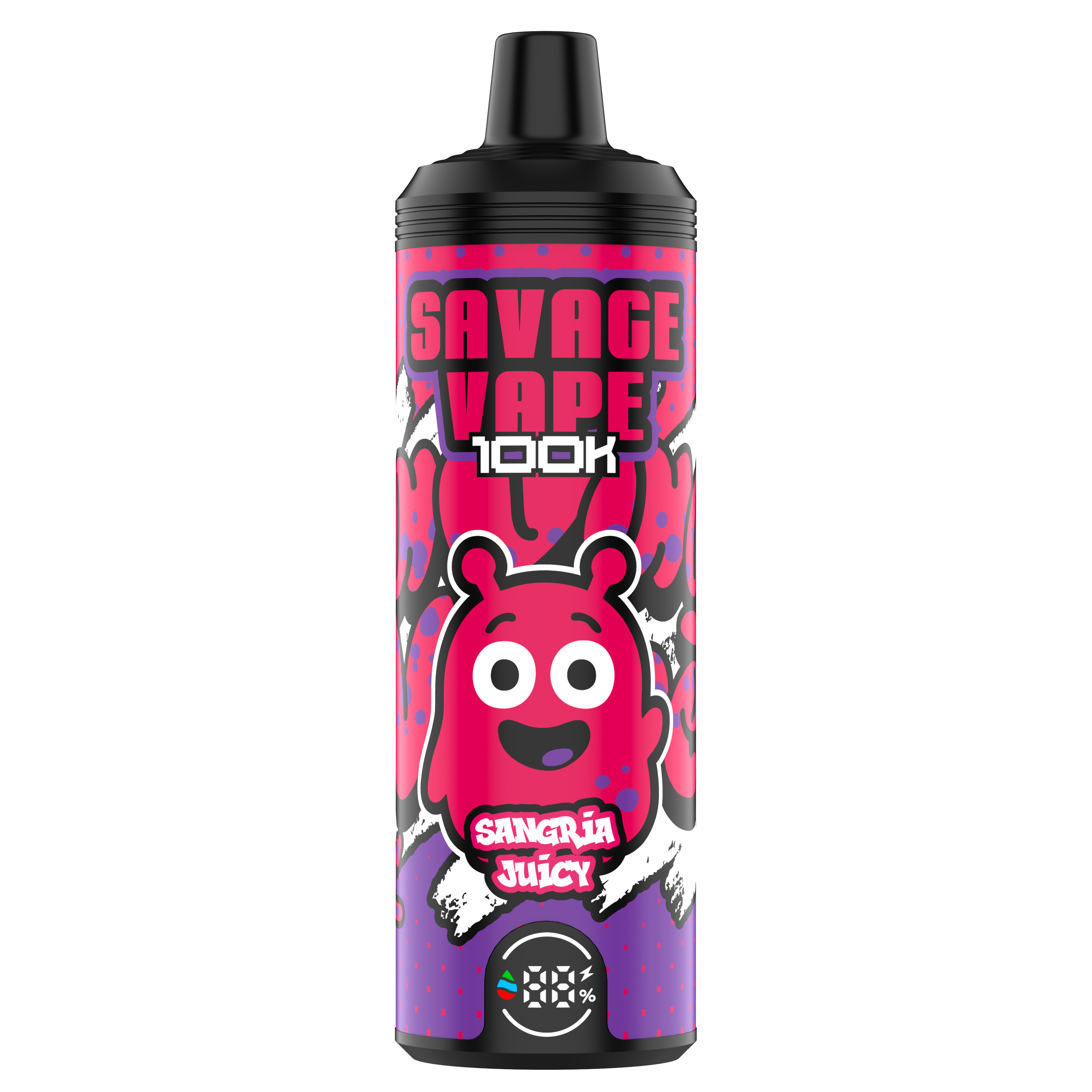 Склад ЕС Оригинал Savage Vape Mtl 100000 Puff 80000 65000 Электронная сигарета Vaper Dual Sete Coil 50 мл E-жидко