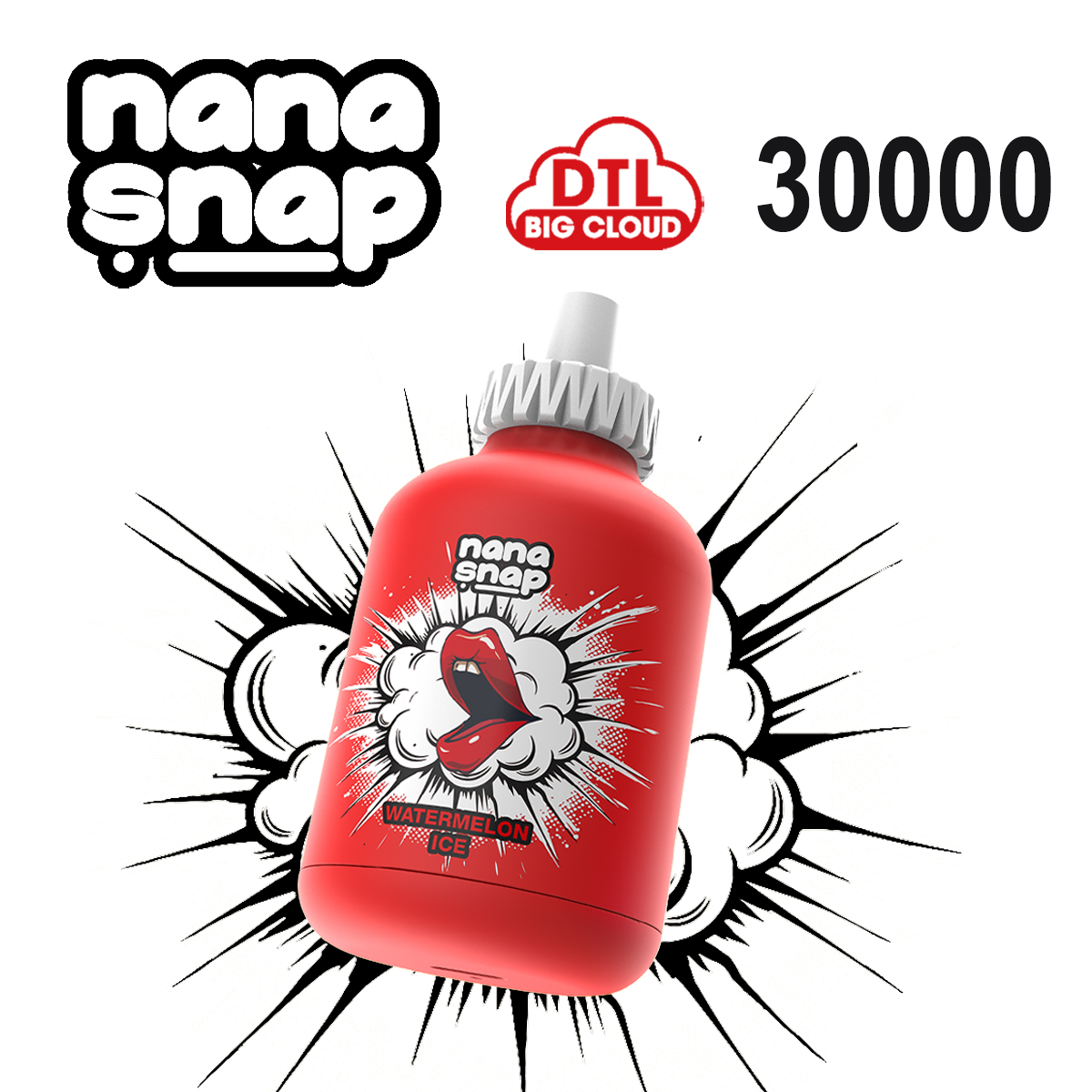 DTL BIG SMOKE VAPE NANASNAP 30000 ЗАТЯЖЕК