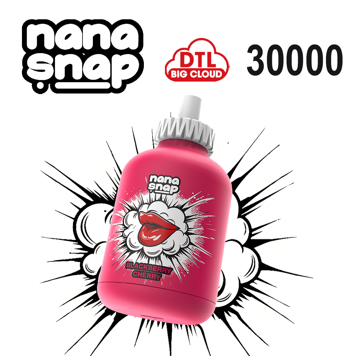 DTL BIG SMOKE VAPE NANASNAP 30000 ЗАТЯЖЕК