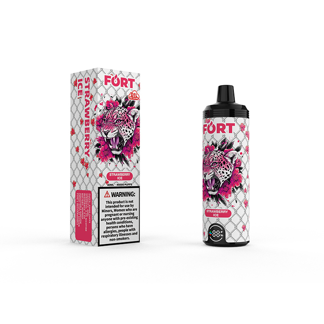 SAVAGE FORT SHISHA 45000 PUFF 45k Одноразовая сигарета Vape DTL E с регулируемым потоком воздуха - Cola Ice